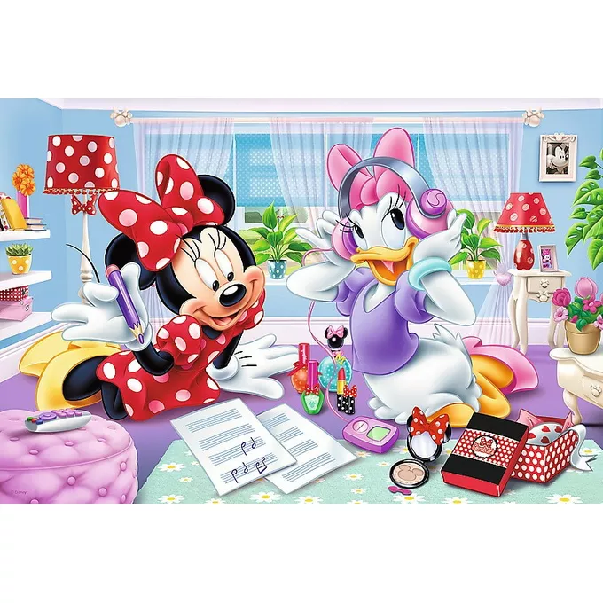 Puzzle 160 elementów - Disney Minnie, Dzień z przyjaciółmi