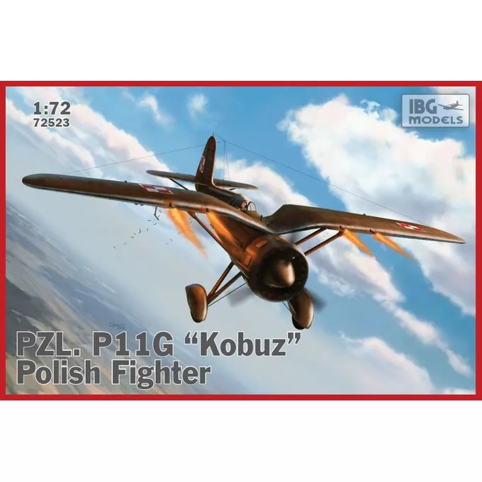 Ibg Model plastikowy PZL P.11g Kobuz