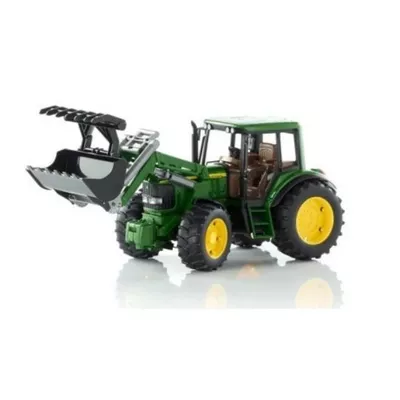 BRUDER Pojazd Traktor John Deere 6920 z ładowarką czołową