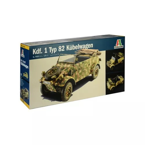 Italeri Model plastikowy WWII German Typ 8 KUBELWAGEN