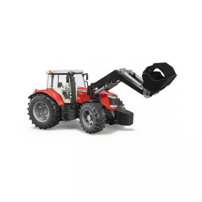 Traktor Massey Ferguson 7600 z ladowaczem