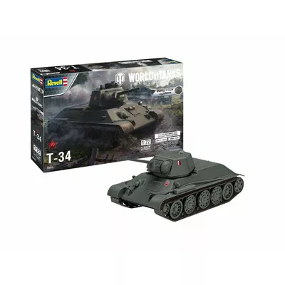 Revell Model plastikowy Czołg T-34 World of Tanks