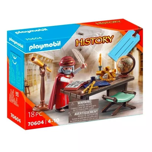 Playmobil Zestaw upominkowy z figurką History 70604 Astronom