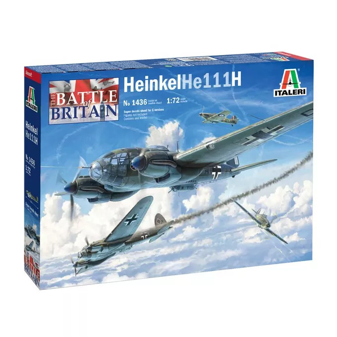 Model plastikowy Heinkel He 111H Battle of Britain 80th