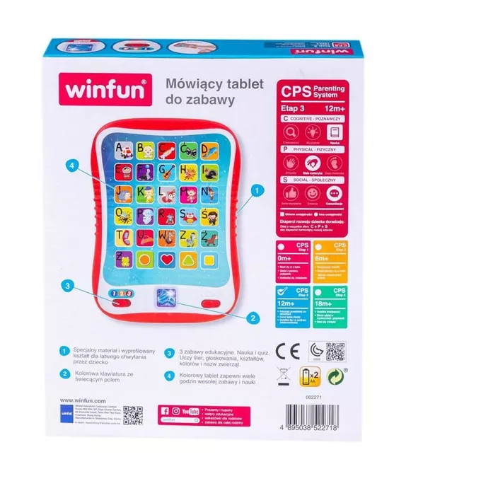 Smily Play Winfun Bystry tablet