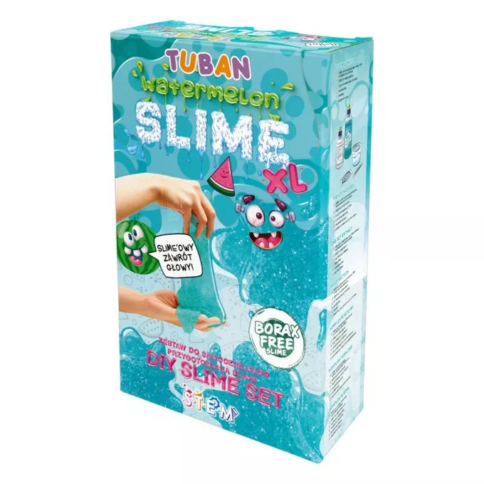 TUBAN Masa plastyczna Zestaw super slime - Arbuz XL