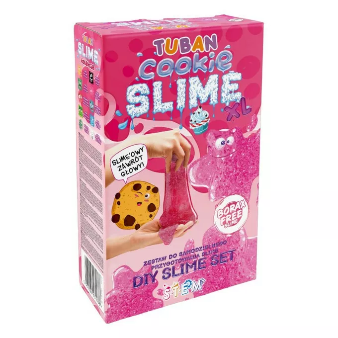 TUBAN Masa plastyczna Zestaw super slime - Ciastko XL