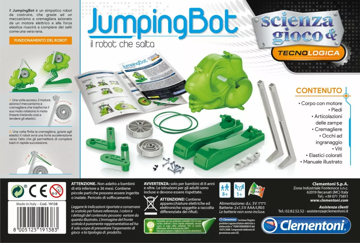 Clementoni Robot interaktywny Jumpingbot