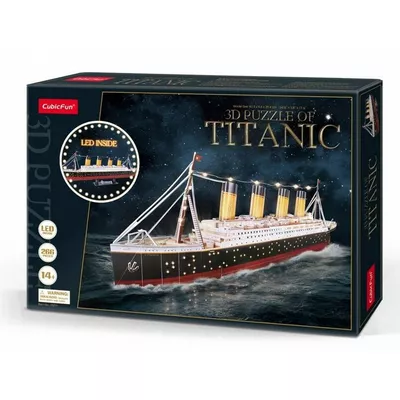 Puzzle 3D Titanic LED