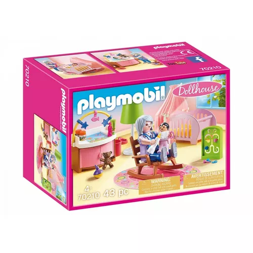 Playmobil Zestaw z figurkami Dollhouse 70210 Pokoik dziecięcy