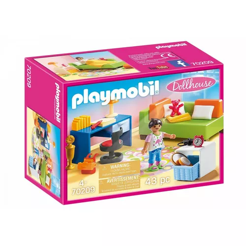 Playmobil Zestaw z figurkami Dollhouse 70209 Pokój nastolatka