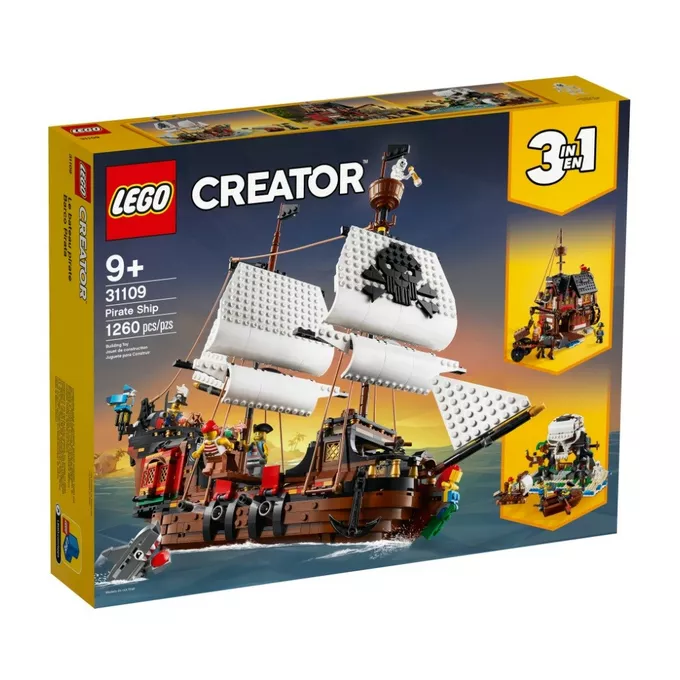 LEGO Klocki Creator 31109 Statek piracki