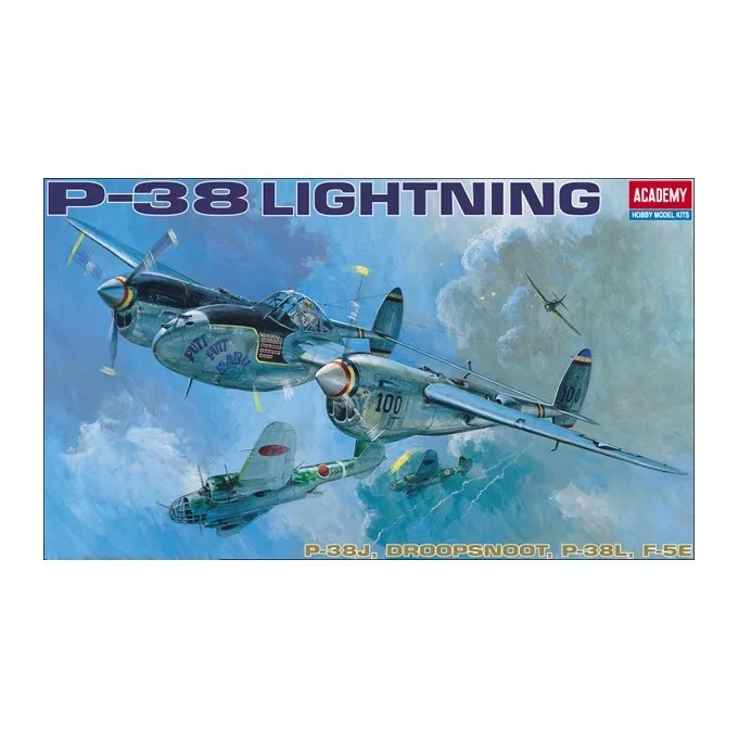 Model plastikowy ACADEMY P-38 E/J/L Lighting 1:48