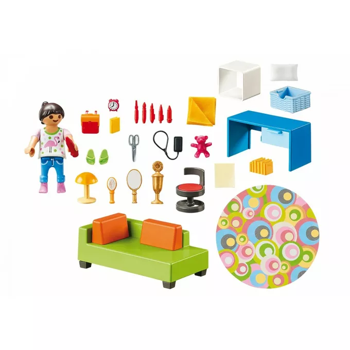 Playmobil Zestaw z figurkami Dollhouse 70209 Pokój nastolatka