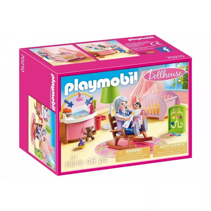 Playmobil Zestaw z figurkami Dollhouse 70210 Pokoik dziecięcy