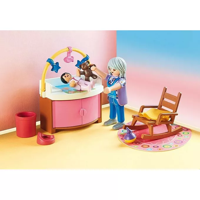 Playmobil Zestaw z figurkami Dollhouse 70210 Pokoik dziecięcy