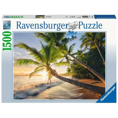 Ravensburger Polska Puzzle 1500 elementów Plażowa kryjówka