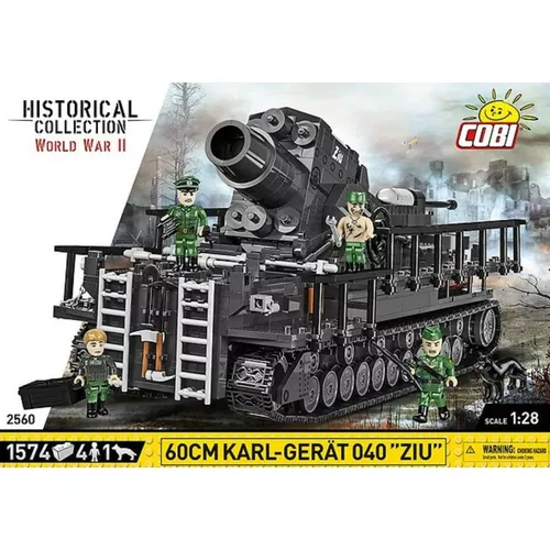 Cobi Klocki Klocki 60 cm Karl-Gerat 040 ZIU