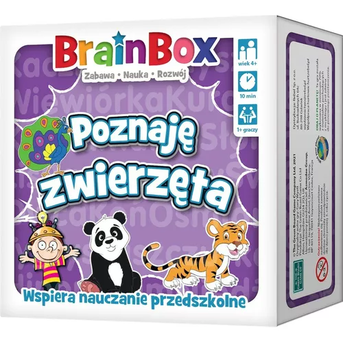 Rebel Gra BrainBox - Poznaję zwierzęta