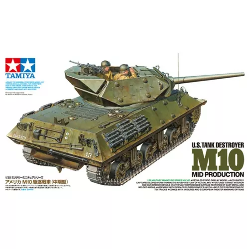 Tamiya Model plastikowy US M10 Mid Production