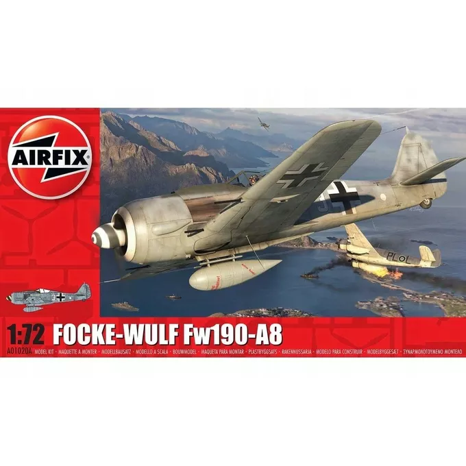 Airfix Model do sklejania Focke Wulf Fw190A 8