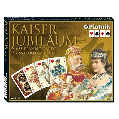 Piatnik Karty Cesarskie Kaiser 2 talie