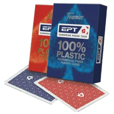 Karty Fournier EPT 100% Plastik