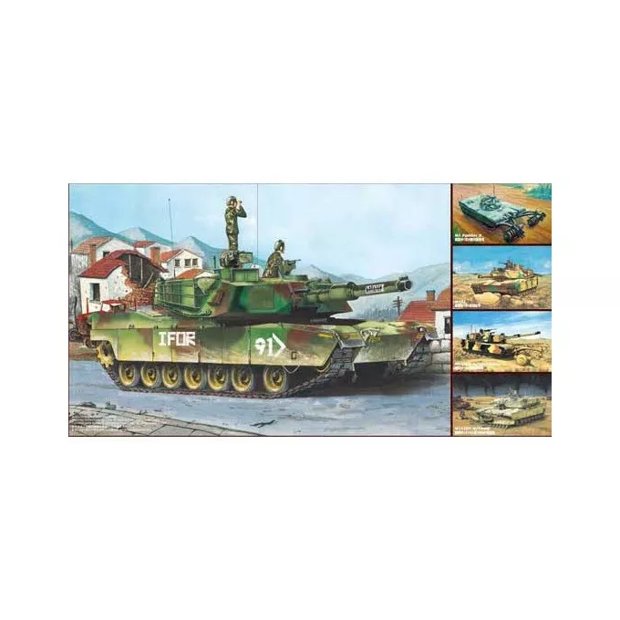 Trumpeter Model plastikowy M1A1/A2 Abrams 5iin1