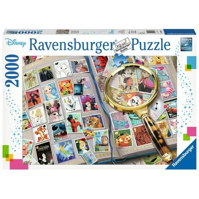 Ravensburger Polska Puzzle 2000 elementów Kolekcja znaczków pocztowych