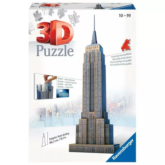 Ravensburger Polska Puzzle 3D 216 elementów Empire State Building