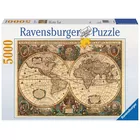 Ravensburger Polska Puzzle 5000 elementów Dawna mapa świata