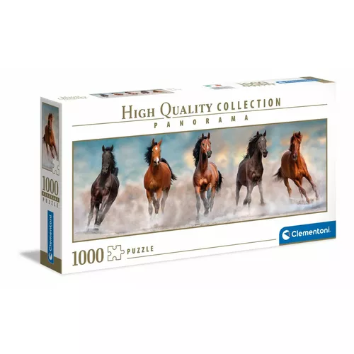 Clementoni Puzzle 1000 elementów Panorama Horses