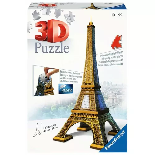 Ravensburger Polska Puzzle 216 elementów 3D Wieża Eiffla