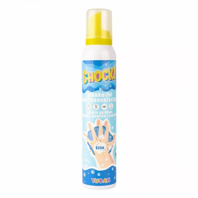 TUBAN SHOCK Multisensoryczny pianko-żel 200ml Ice