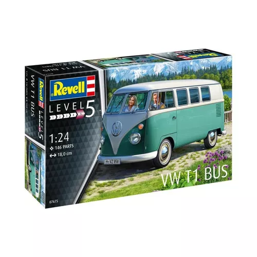 Revell Model plastikowy VW T1 Samba Bus