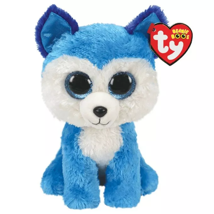 Maskotka TY Husky niebieski Prince 24 cm