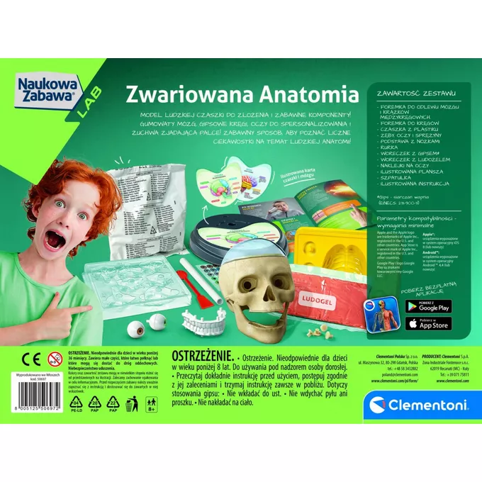 Zestaw edukacyjny Anatomia