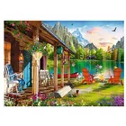 Trefl Puzzle 500 elementów Domek w górach