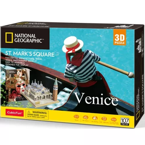 Cubic Fun Puzzle 3D National Geographic - Wenecja