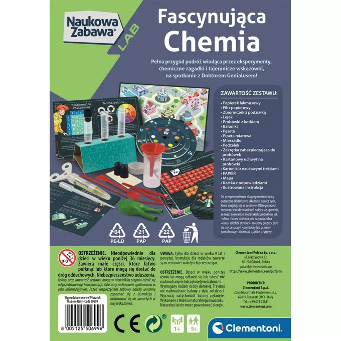 Zestaw naukowy Fascynująca Chemia