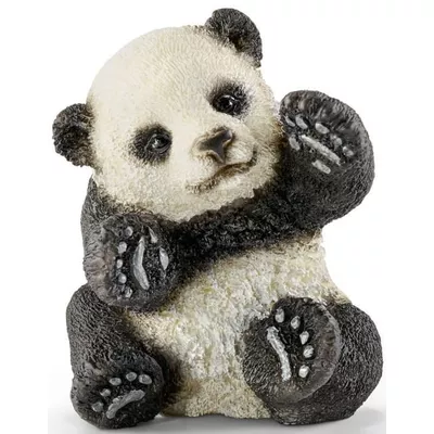 Schleich Figurka Mała bawiąca się panda Wild Life Red