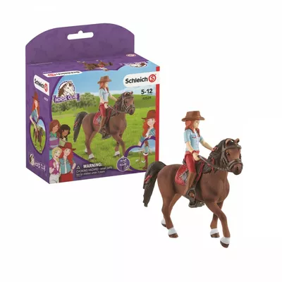 Schleich Figurki Horse Club Hannah &amp; Cayenne