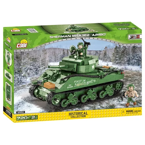 Cobi Klocki Klocki Sherman M4A3E2 Jumbo