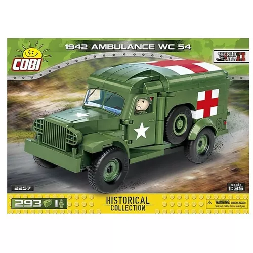 Cobi Klocki Klocki HC WWII 1942 Ambulance WC 54