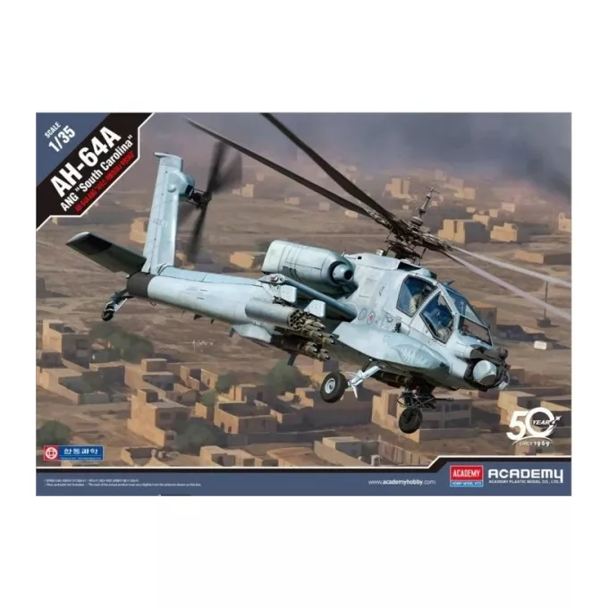 Model do sklejania AH-64A ANG South Carolina 1/35