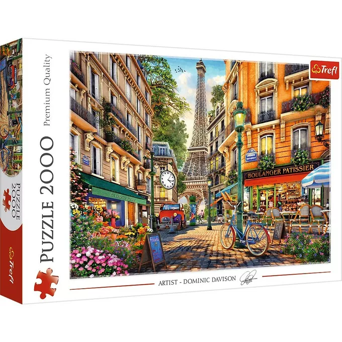 Puzzle 2000 elementów - Popołudnie w Paryżu