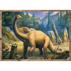 Puzzle 4w1 Ciekawe dinozaury