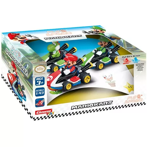 Carrera Pojazdy Mario Kart pull back 3pack