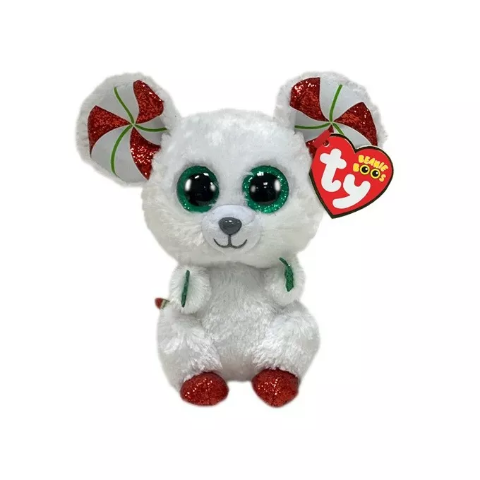 Meteor Maskotka Beanie Boos Mysz świąteczna Chimney 15 cm