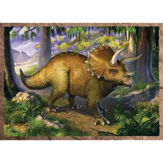 Trefl Puzzle 4w1 Ciekawe dinozaury